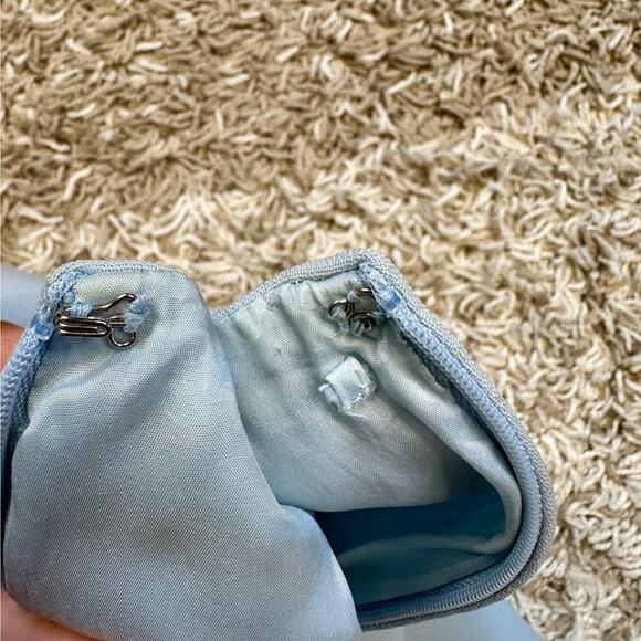 Ralph Lauren Black Label Silk Blue Pencil Skirt Made in USA Women’s Size 2 - Picture 3 of 6